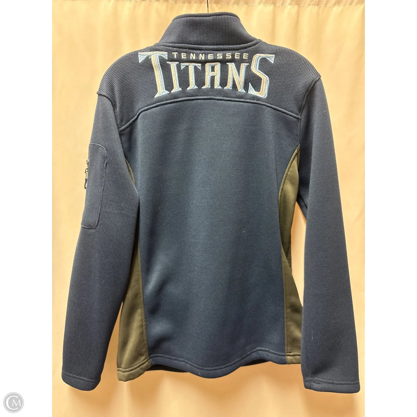 Jacket Shirt By Nfl In Blue, Size: S