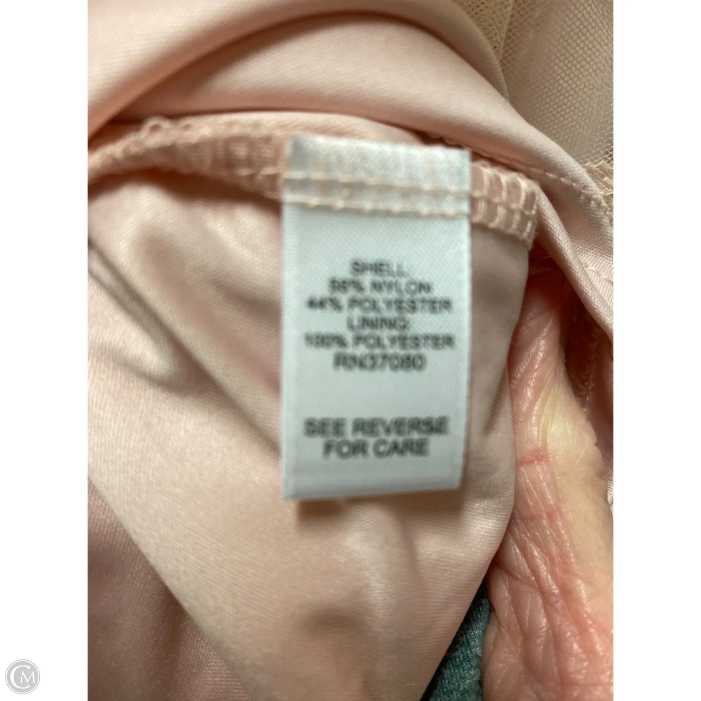 Top Short Sleeve By Cato In Pink, Size: M