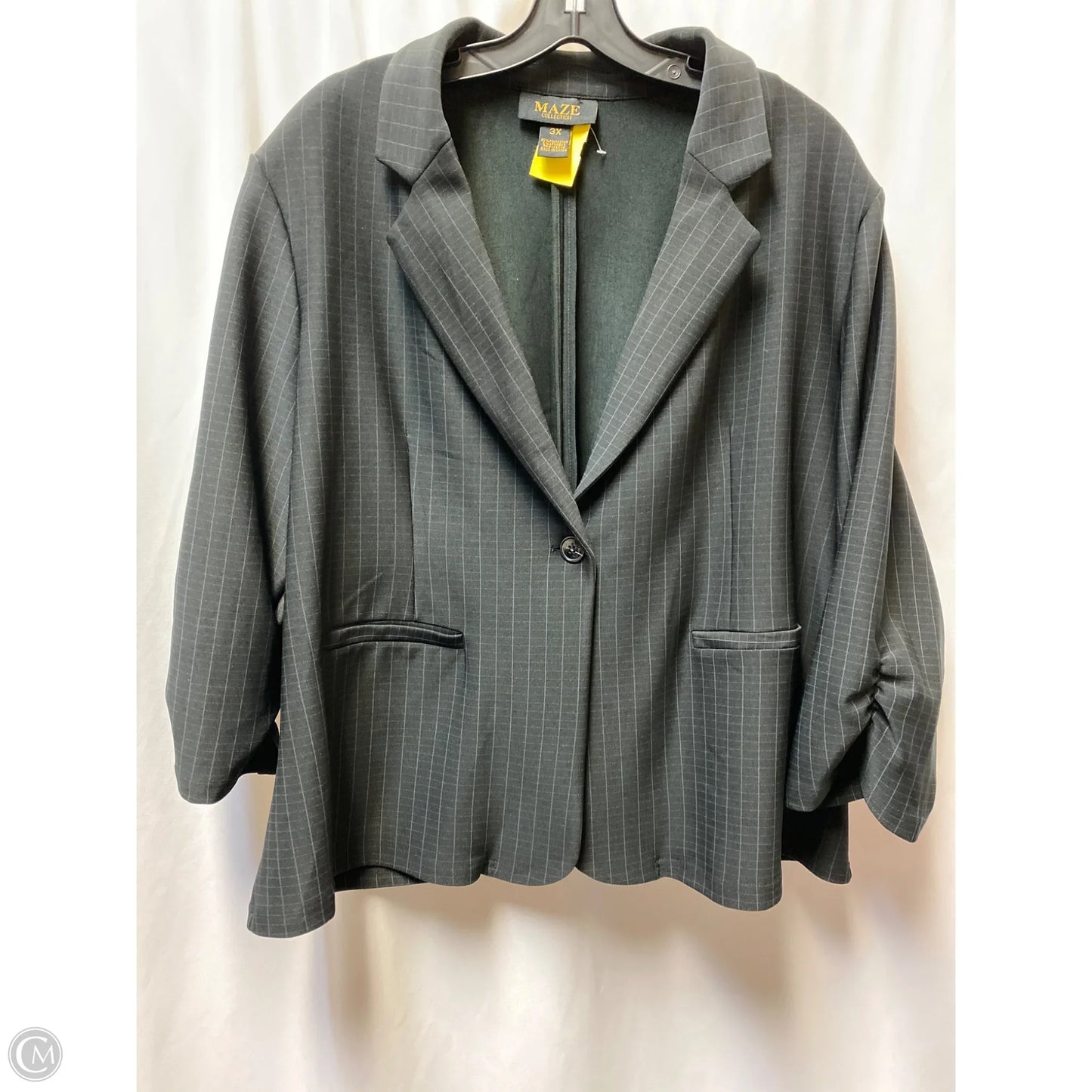 Blazer By Maze In Black, Size: 3x