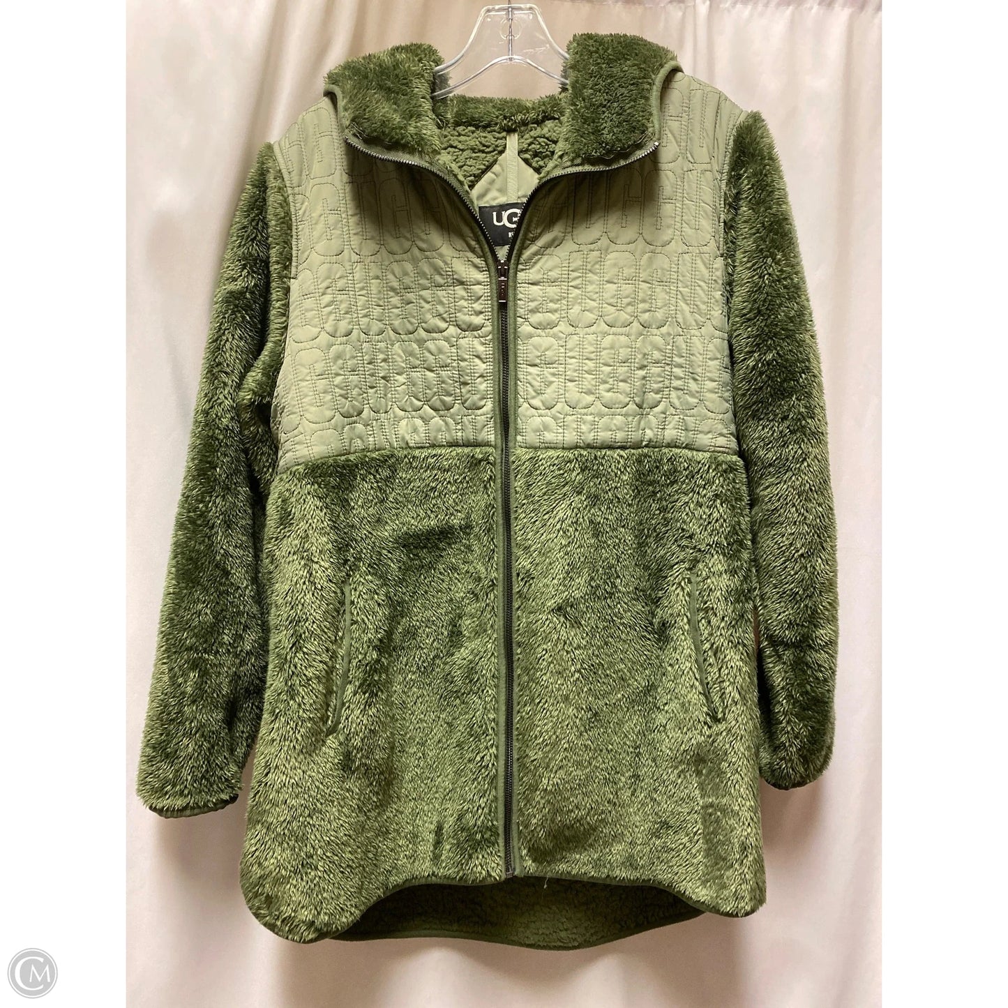 Jacket Designer By Ugg In Green, Size: M