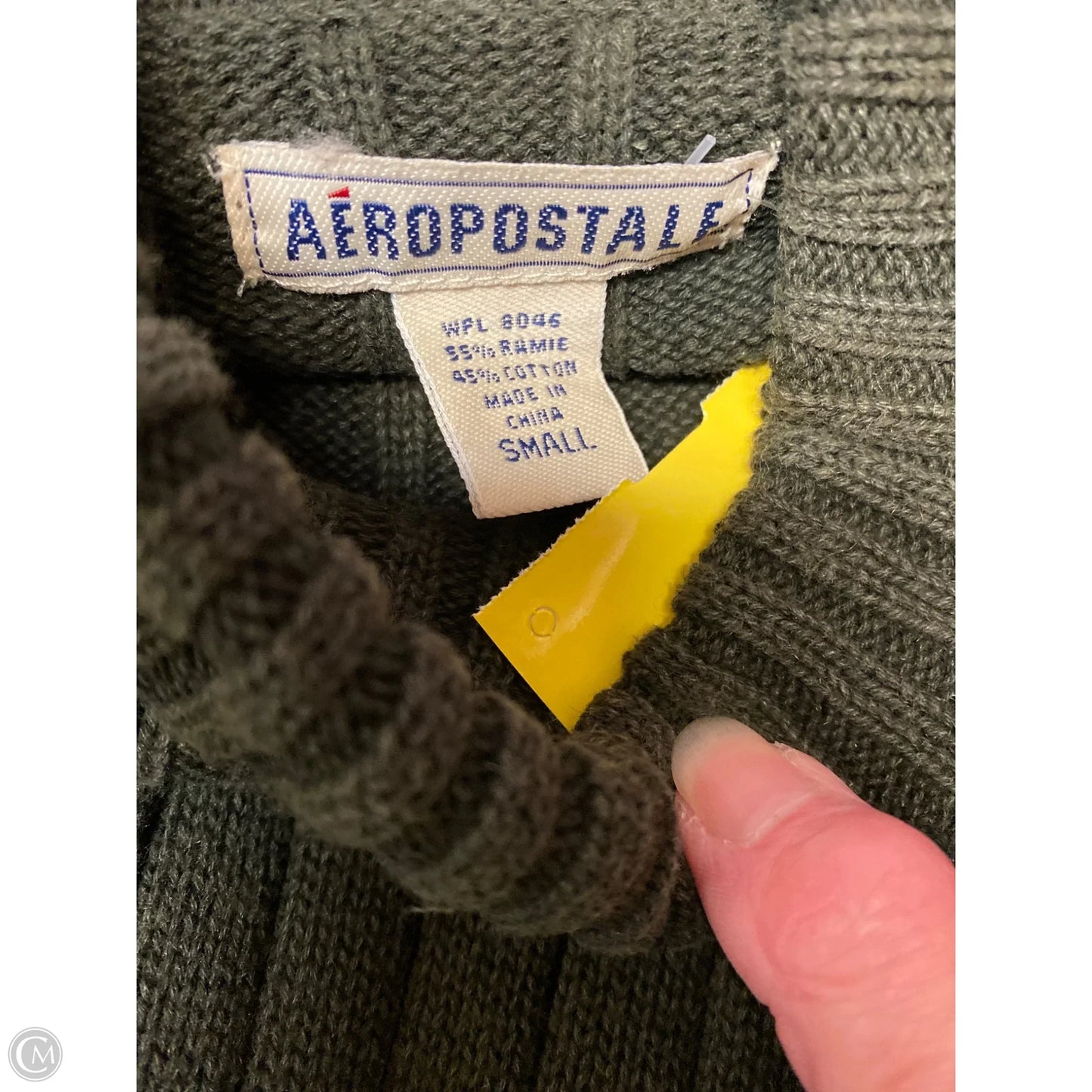 Sweater By Aeropostale In Green, Size: S