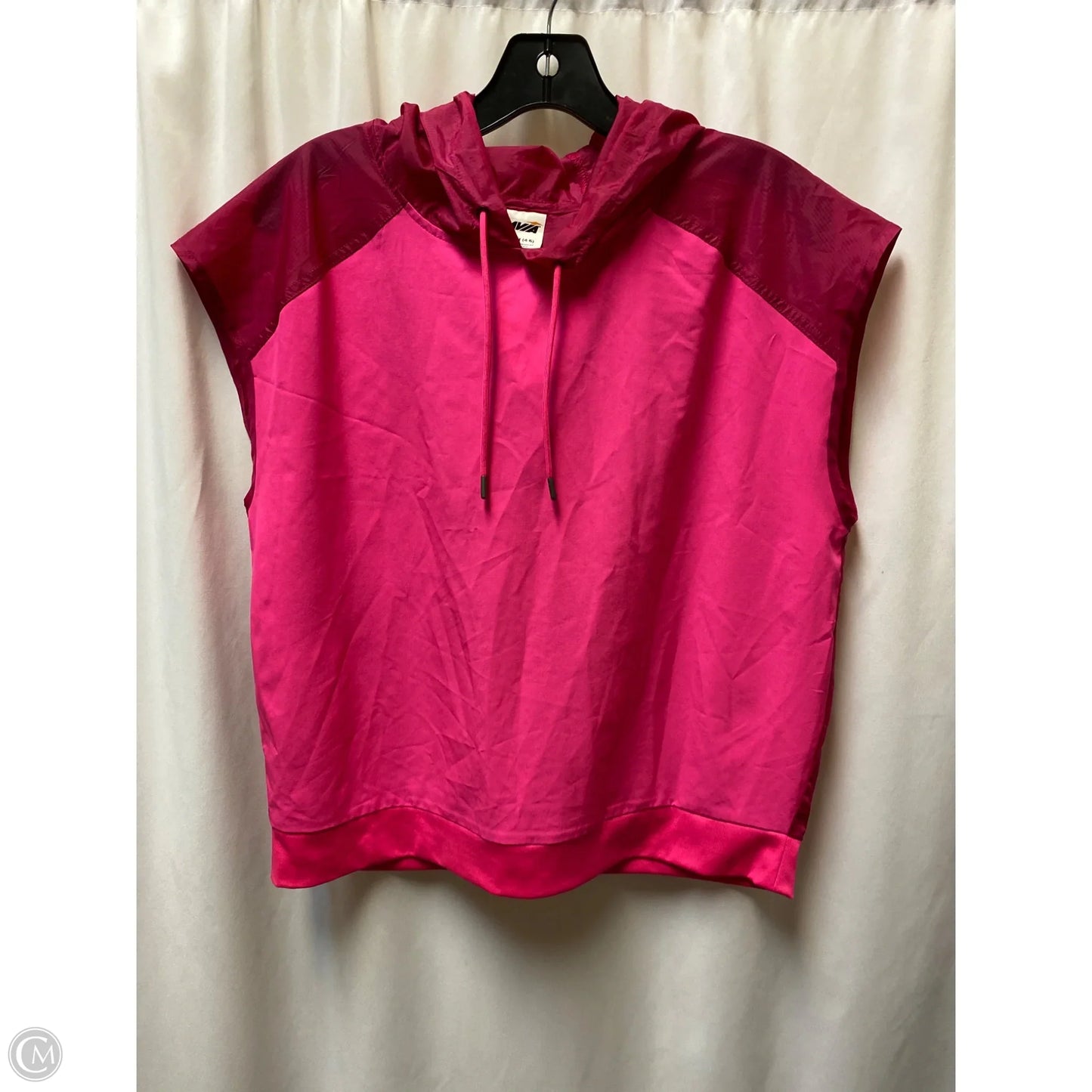 Athletic Jacket By Avia In Pink, Size: S
