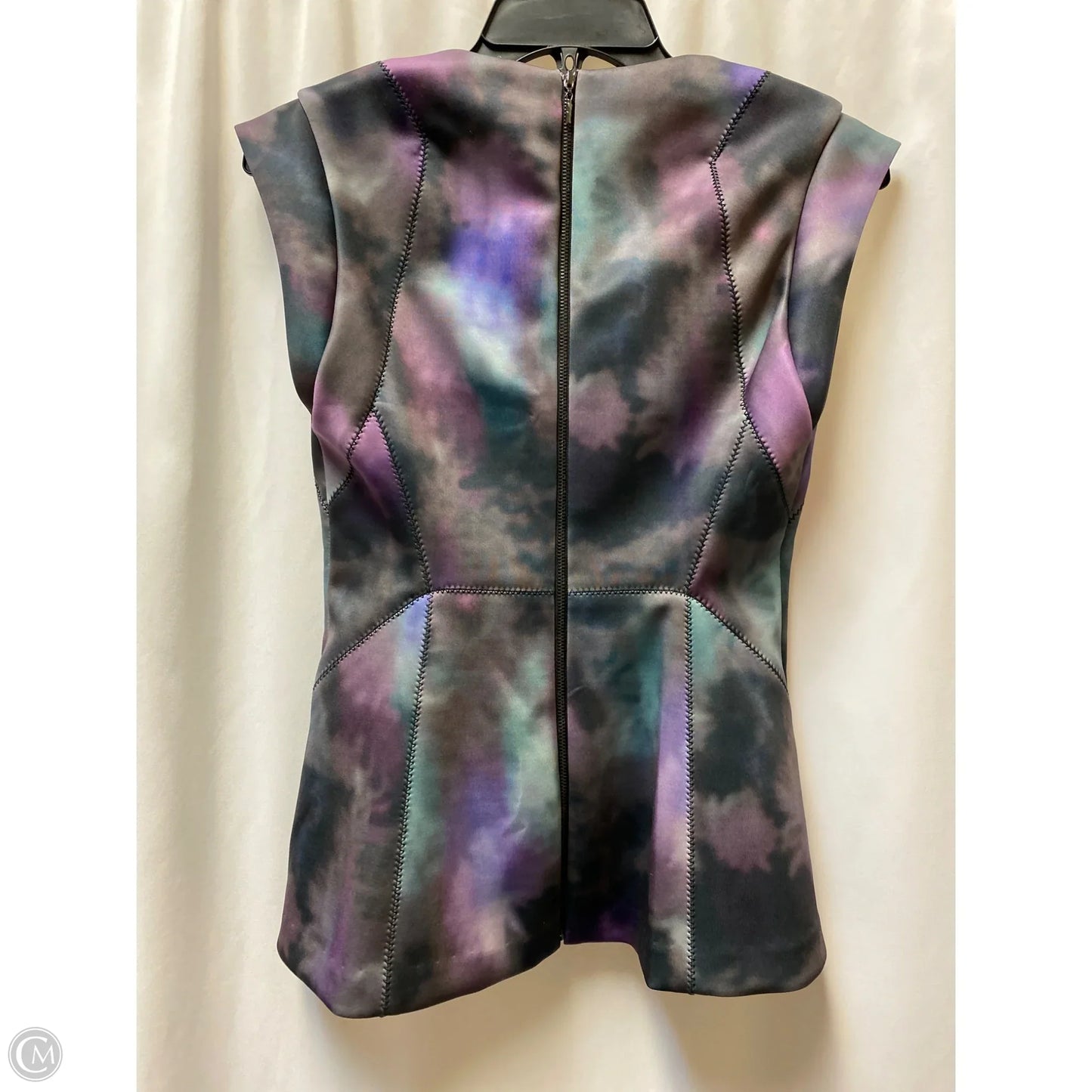 Top Sleeveless By Rebecca Taylor In Purple, Size: S