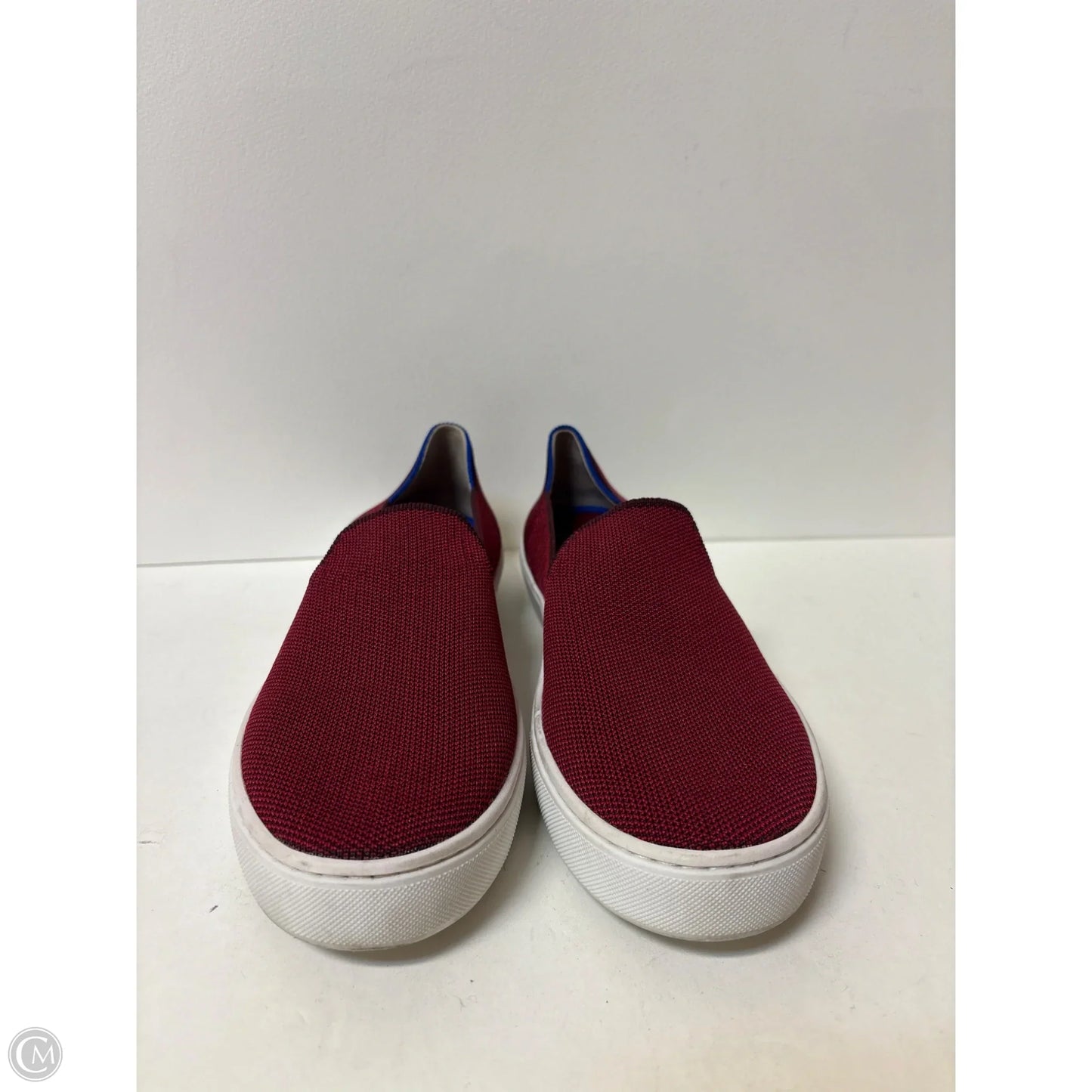 Shoes Sneakers By Rothys In Maroon, Size: 9