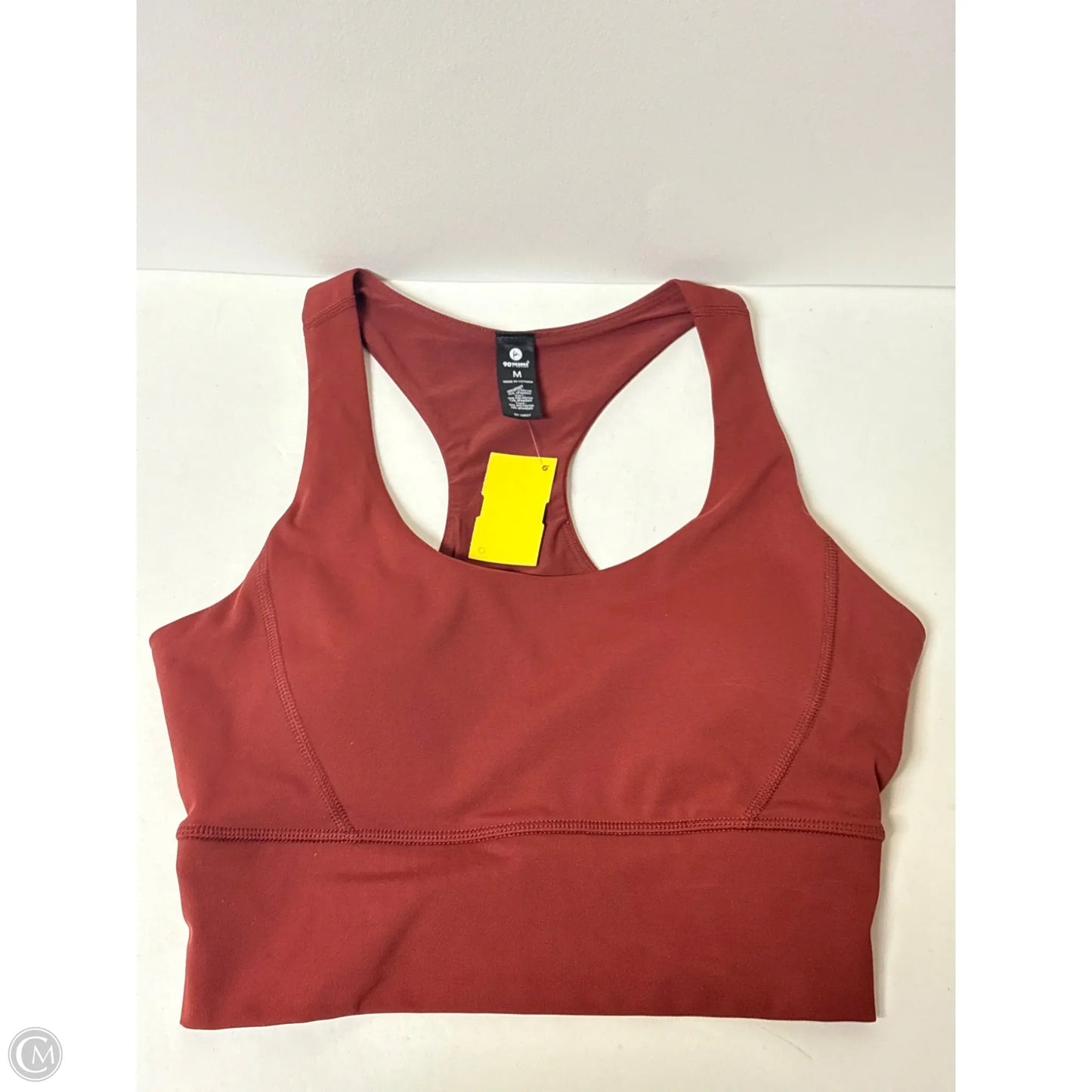 Athletic Bra By 90 Degrees By Reflex In Copper, Size: M