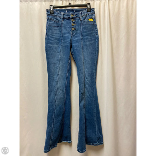 Jeans Flared By Flying Monkey In Blue Denim, Size: 2