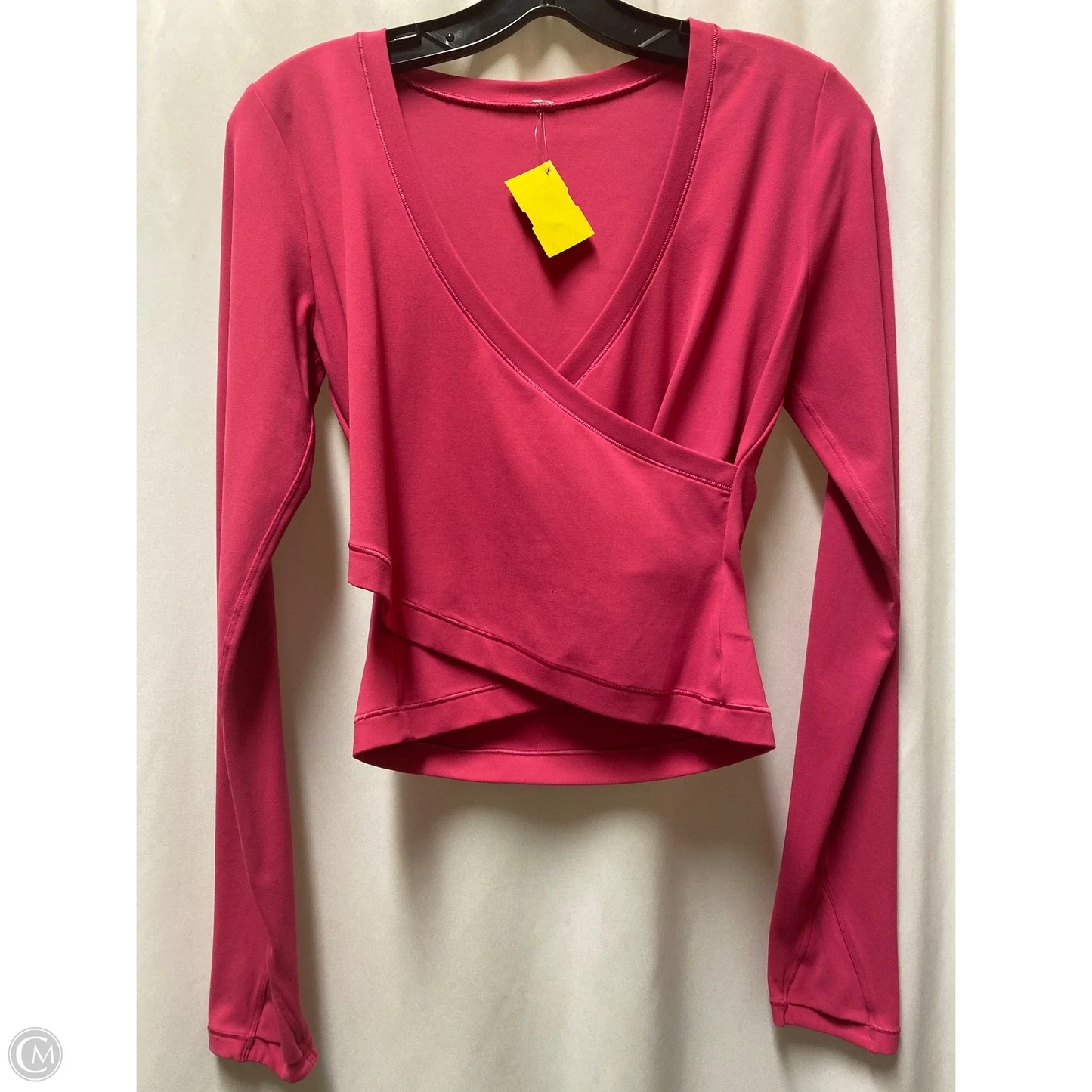 Athletic Top Long Sleeve Crewneck By Athleta In Pink, Size: S