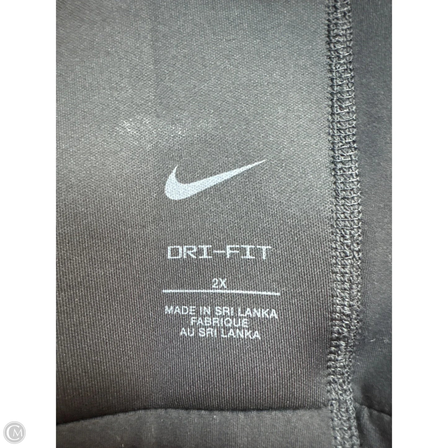 Athletic Bra By Nike In Black, Size: L