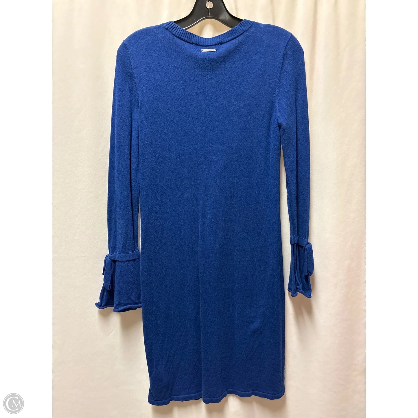 Dress Casual Midi By Michael By Michael Kors In Blue, Size: S