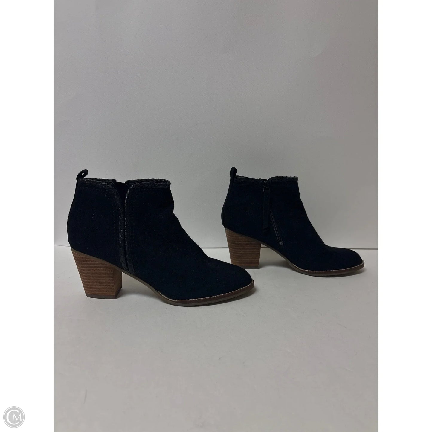 Boots Ankle Heels By Dolce Vita In Black, Size: 8.5