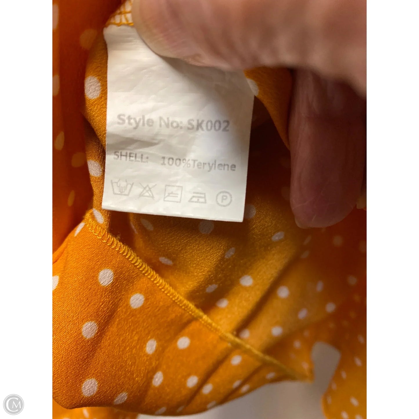 Skirt Maxi By Exlura In Orange, Size: M