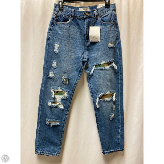 Jeans Straight By Kancan In Blue Denim, Size: 8