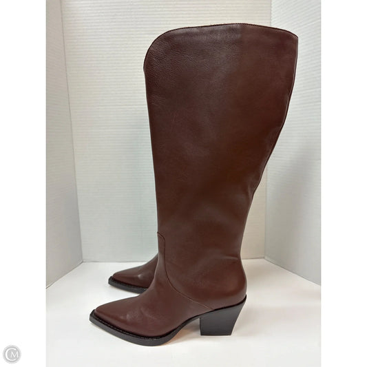 Boots Knee Heels By Dolce Vita In Brown, Size: 6