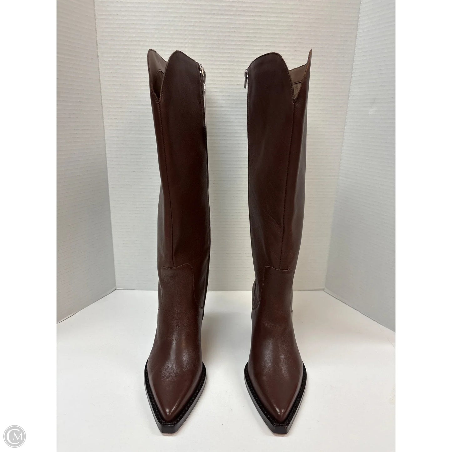 Boots Knee Heels By Dolce Vita In Brown, Size: 6