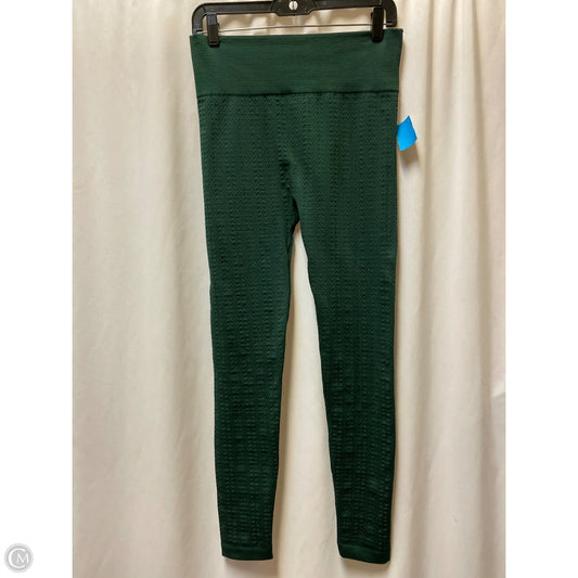 Pants Leggings By Wonderly In Green, Size: L