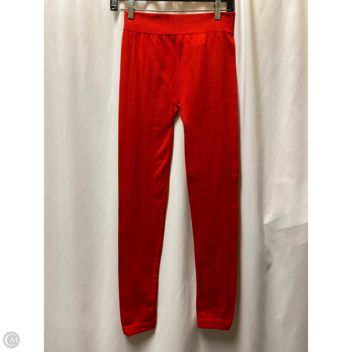 Pants Leggings By Yelete In Red, Size: Osfm