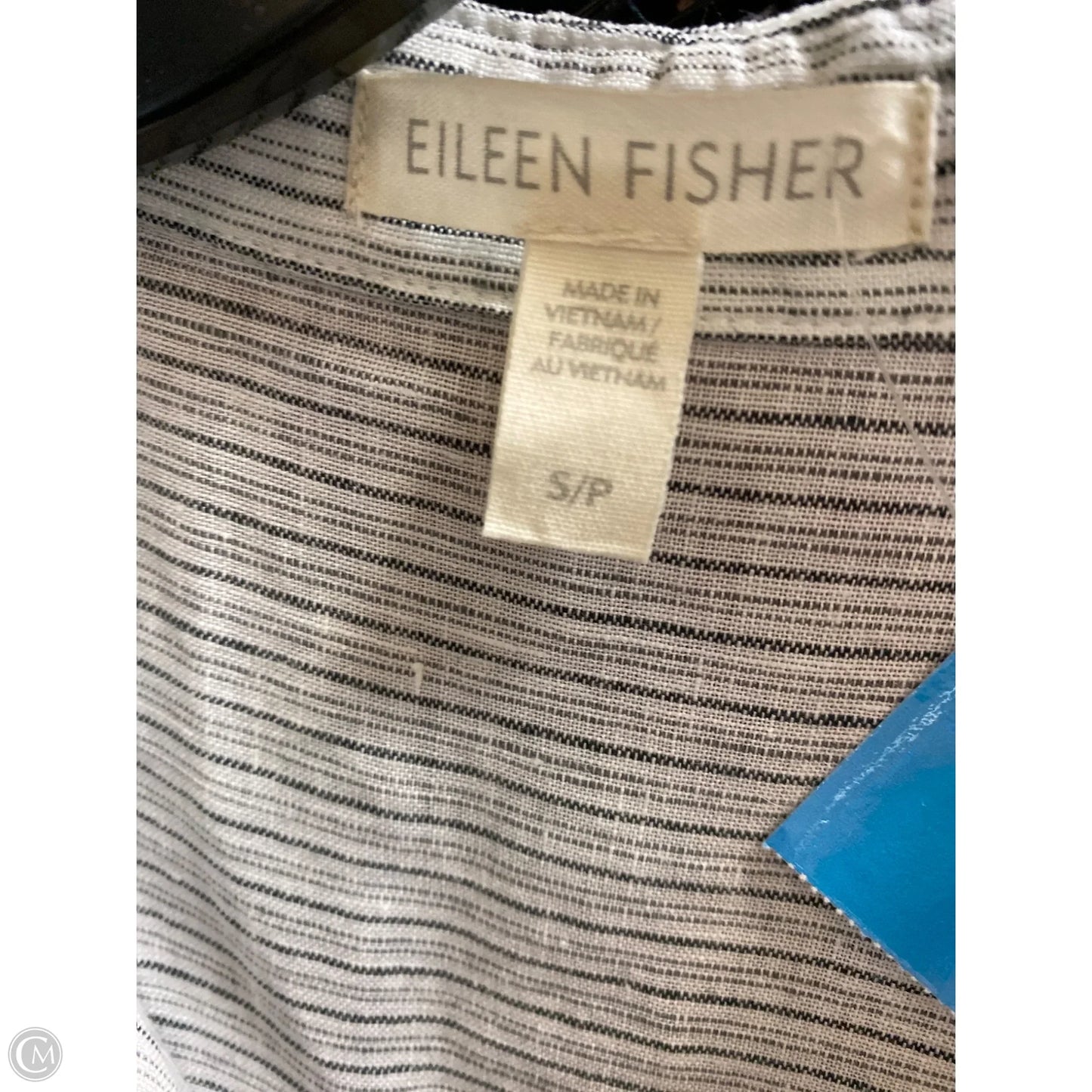 Top Long Sleeve By Eileen Fisher In Grey, Size: Sp