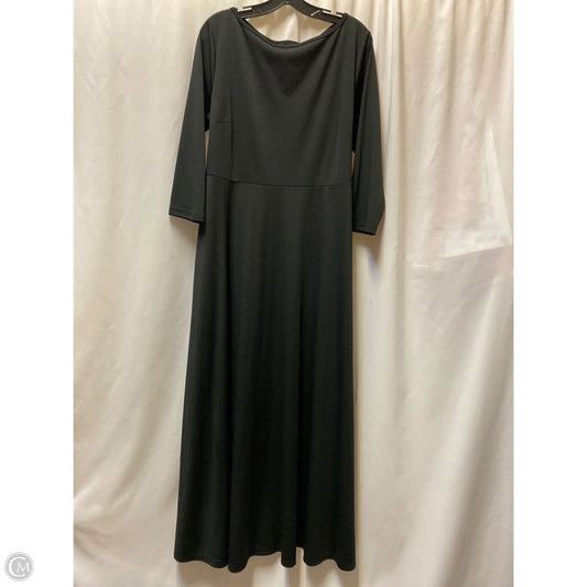 Dress Casual Maxi By Clothes Mentor In Black, Size: 2x