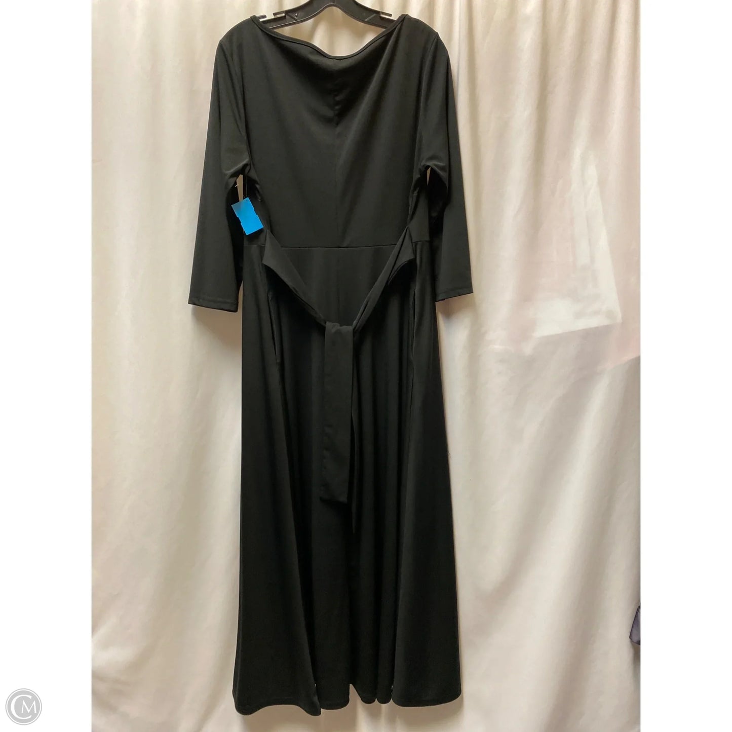 Dress Casual Maxi By Clothes Mentor In Black, Size: 2x