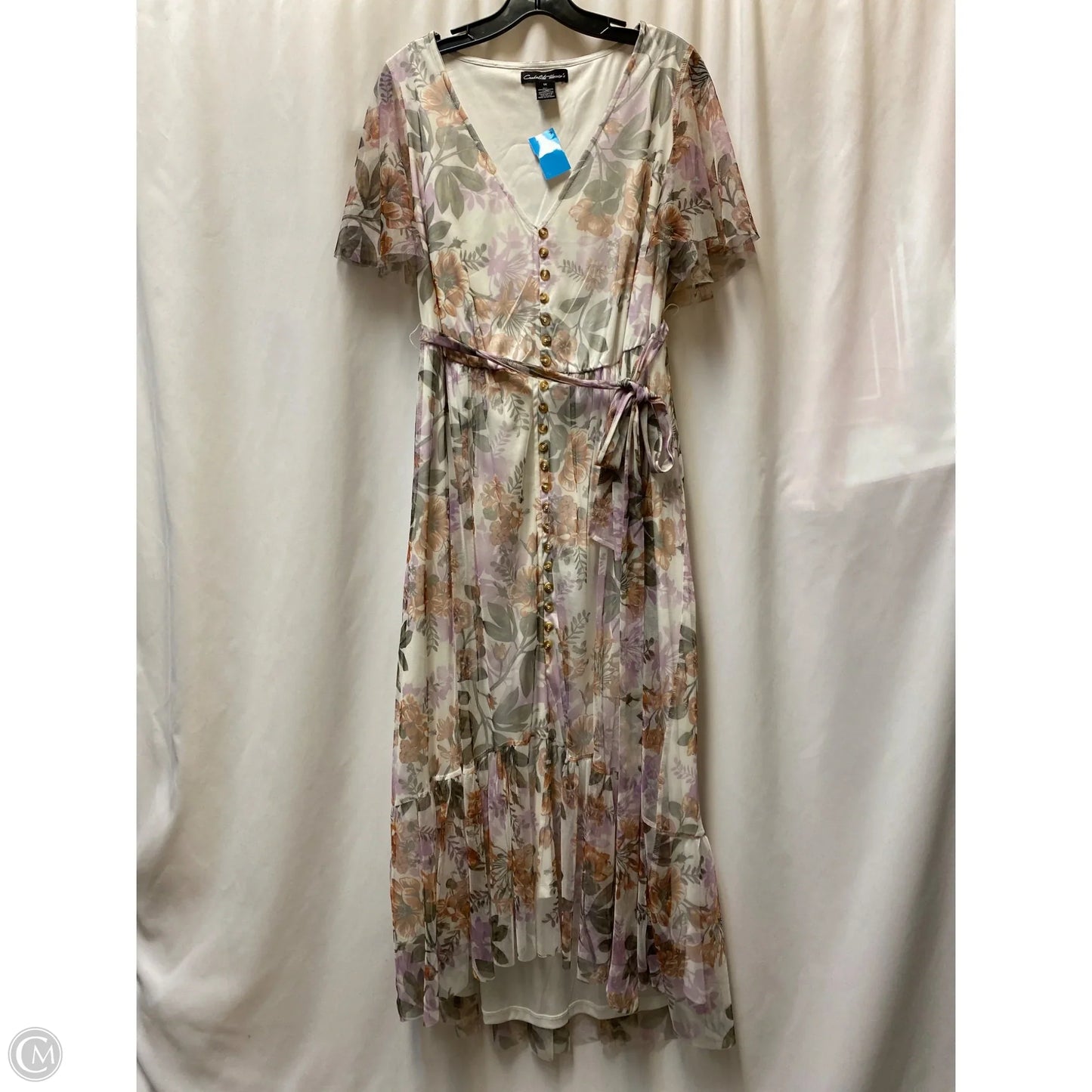 Dress Casual Maxi By Clothes Mentor In Purple, Size: 1x