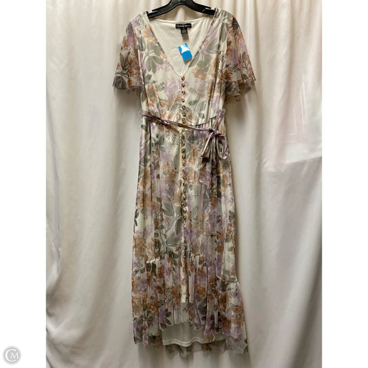 Dress Casual Maxi By Clothes Mentor In Purple, Size: 1x