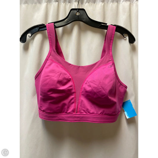 Athletic Bra By Champion In Pink
