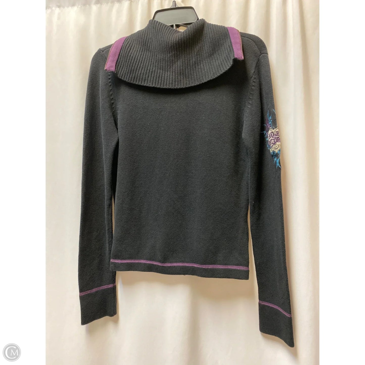 Sweater By Harley Davidson In Black, Size: S
