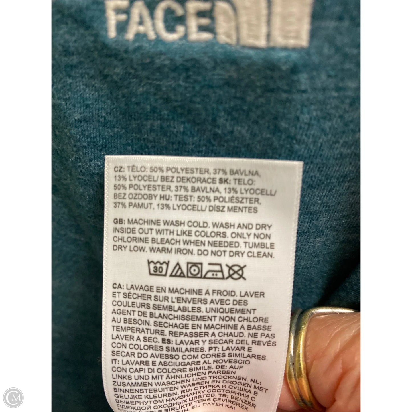 Athletic Tank Top By The North Face In Aqua, Size: L