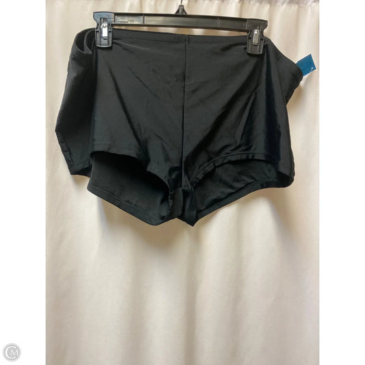 Swimsuit Bottom By Catalina In Black, Size: 2x