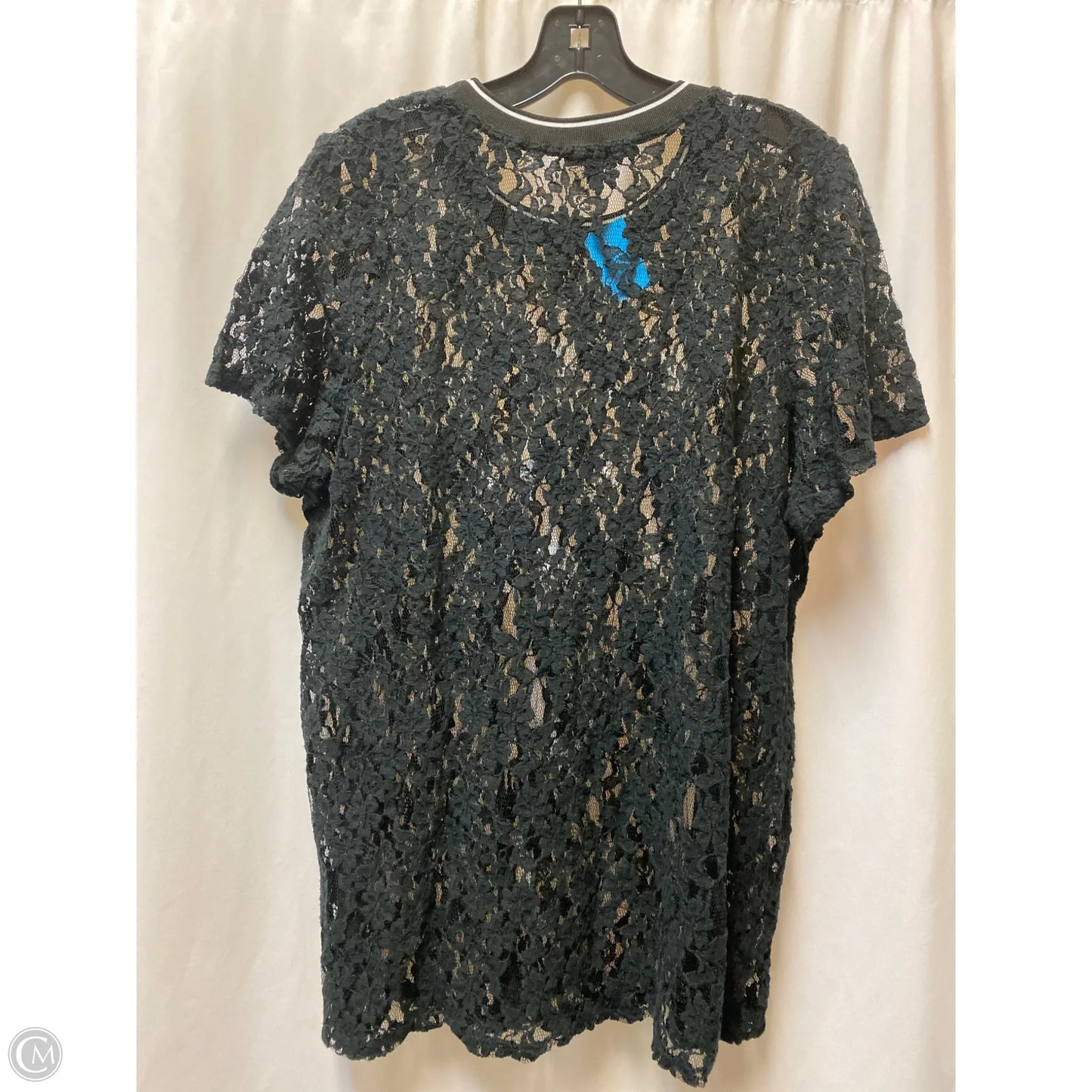 Swimwear Cover-up By Lane Bryant In Black, Size: 1x