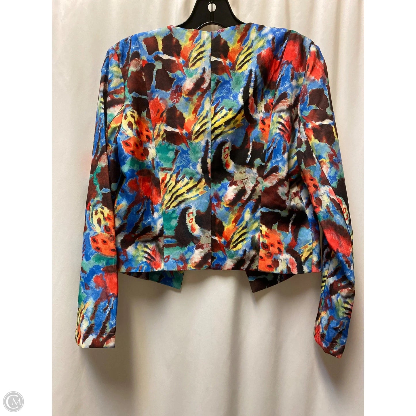 Blazer By Clothes Mentor In Multi-colored, Size: M
