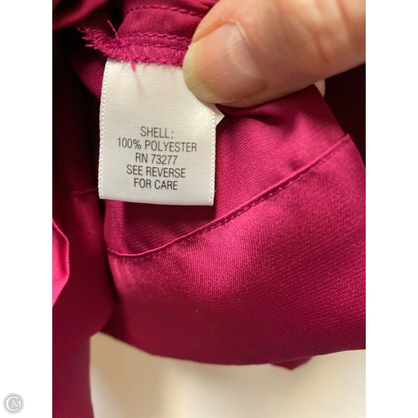 Top Short Sleeve By Apt 9 In Pink, Size: L