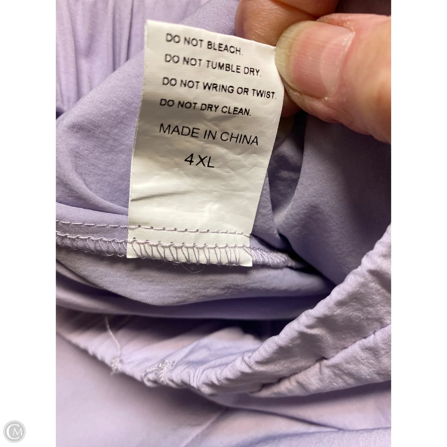 Pants Cargo & Utility By Clothes Mentor In Purple, Size: 4x