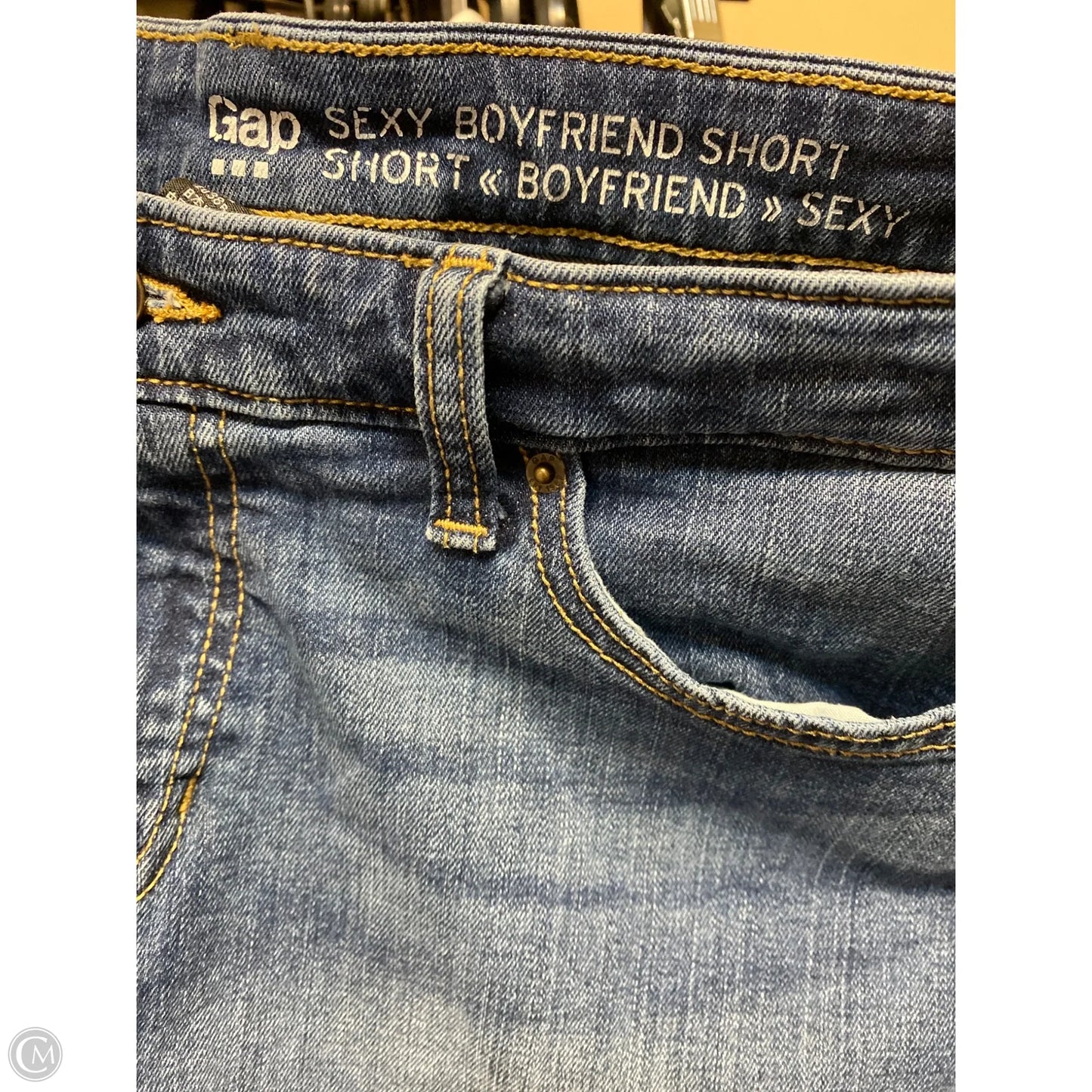 Shorts By Gap In Blue Denim, Size: 6