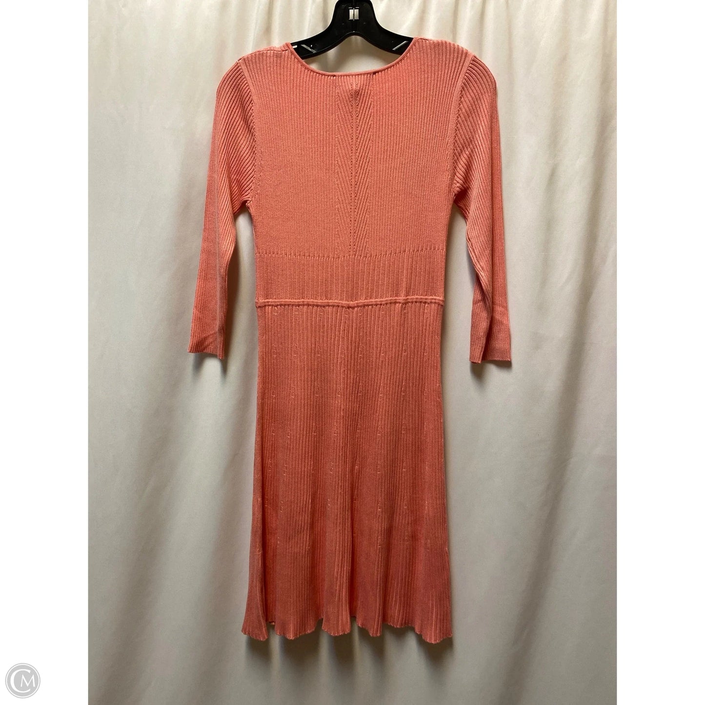 Dress Casual Midi By Boston Proper In Pink, Size: S