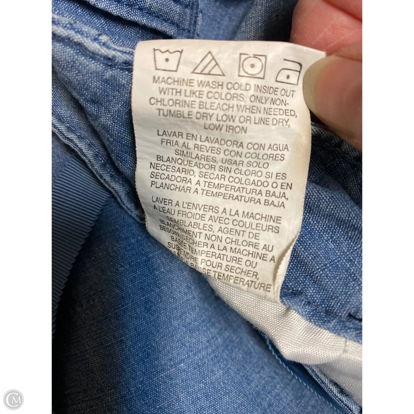 Shorts By Lee In Blue, Size: 16