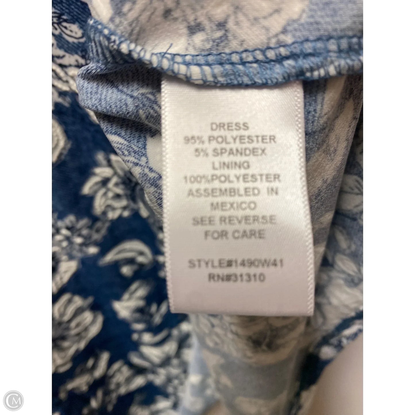 Dress Casual Midi By Fortune & Ivy In Blue, Size: L