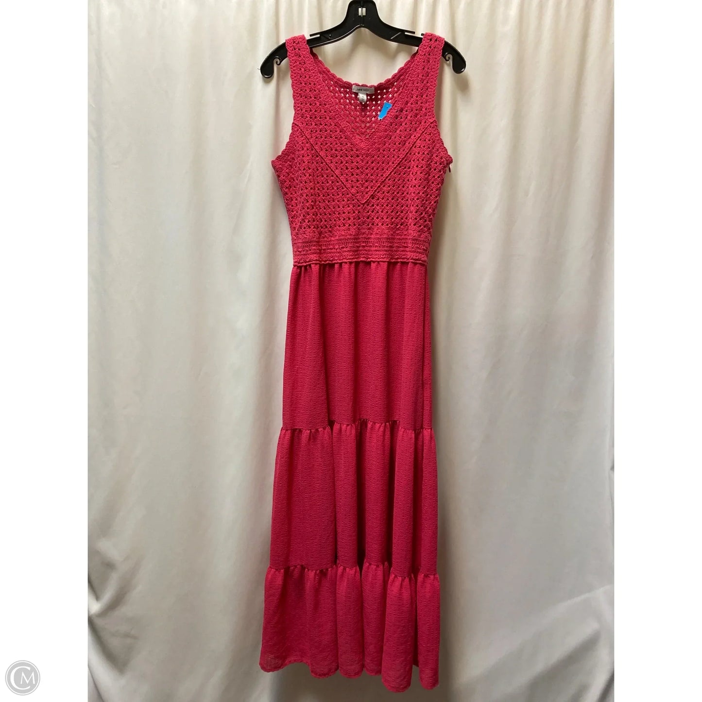 Dress Casual Maxi By Nine West In Pink, Size: M