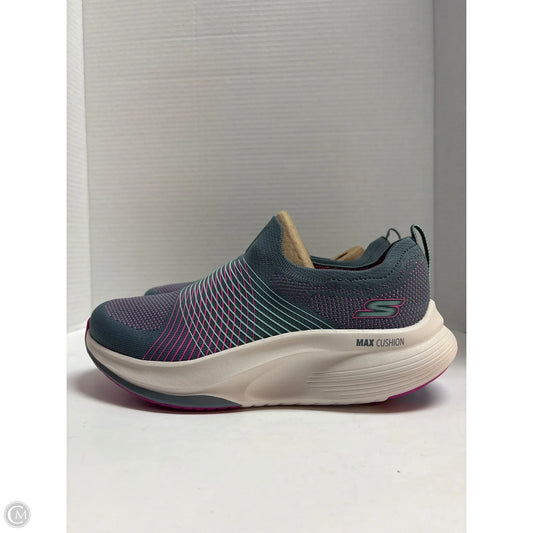 Shoes Athletic By Skechers In Grey, Size: 8