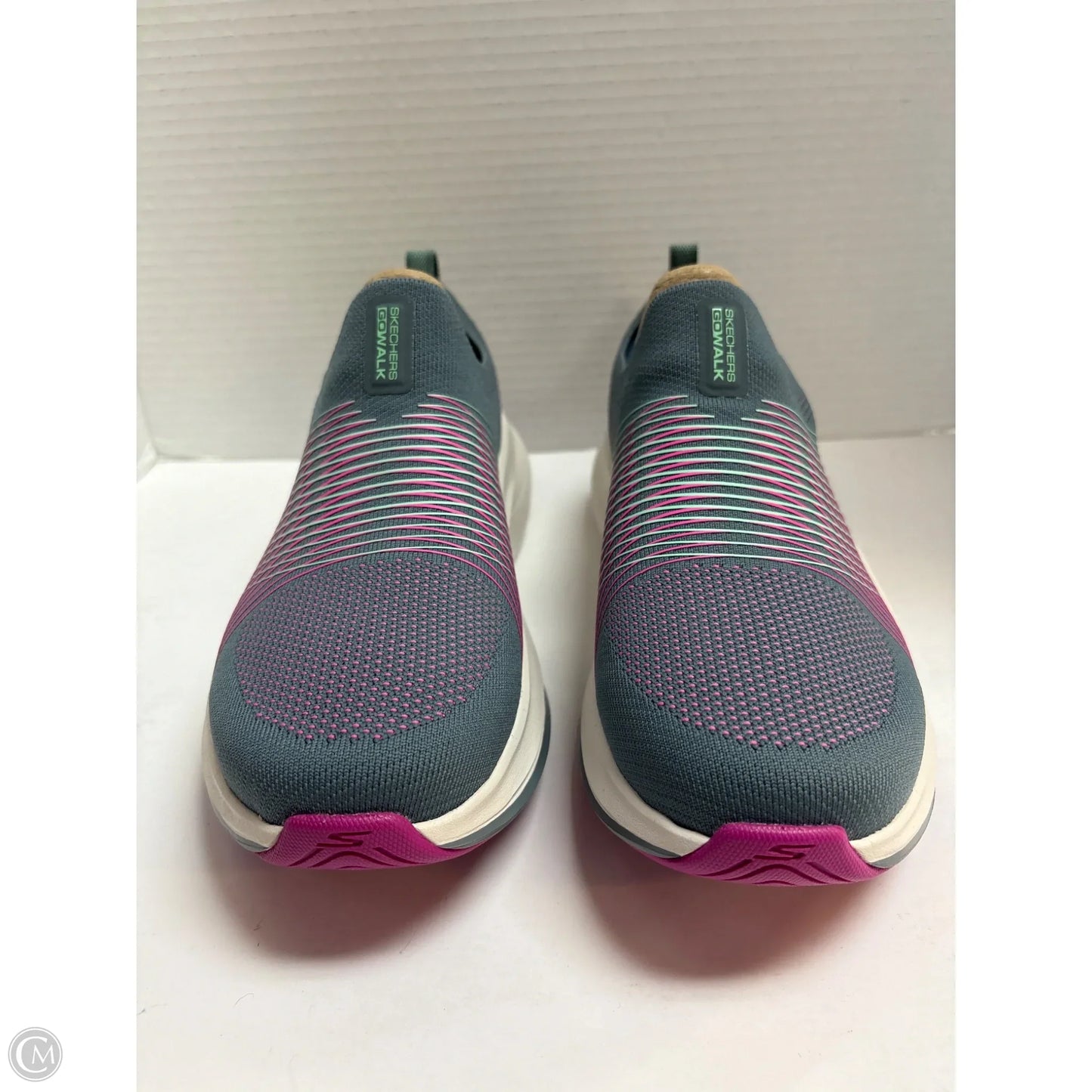 Shoes Athletic By Skechers In Grey, Size: 8