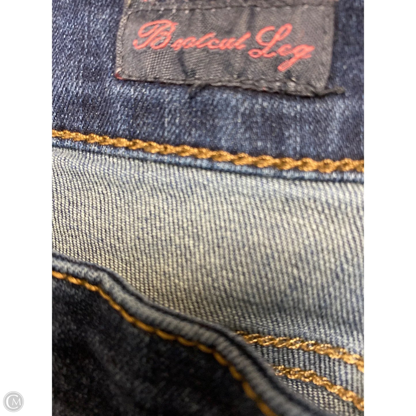 Jeans Straight By St Johns Bay In Blue Denim, Size: 18