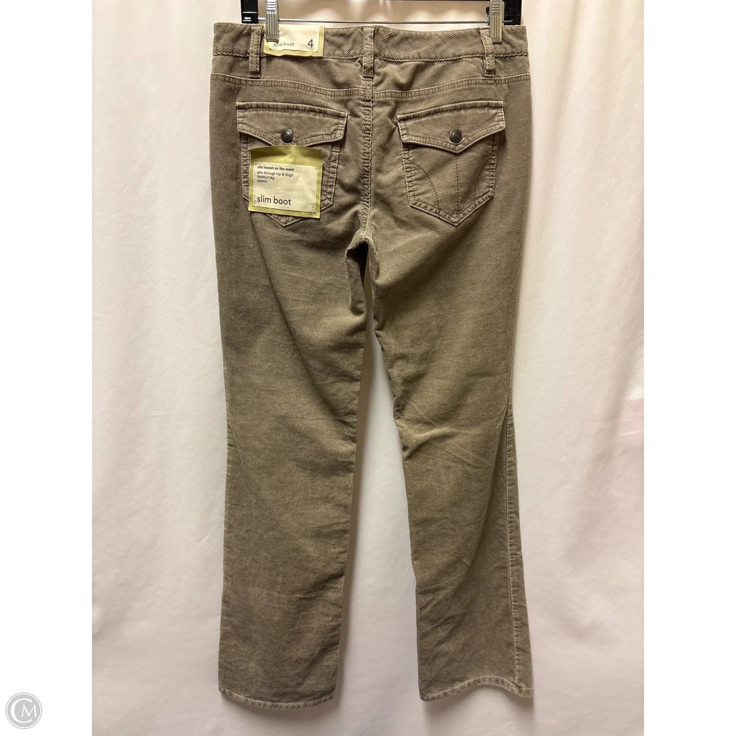Pants Corduroy By Loft In Tan, Size: 4