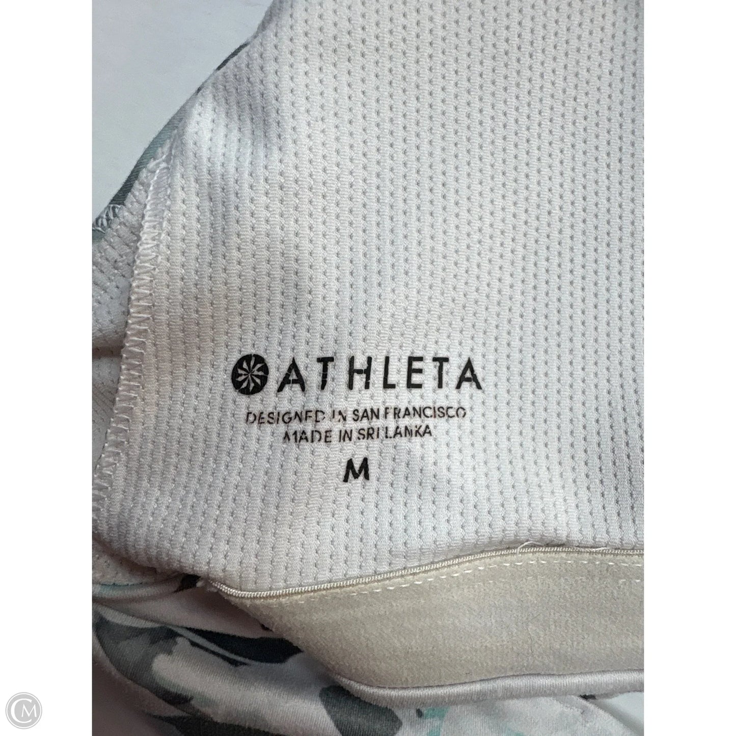 Athletic Bra By Athleta In Green, Size: M