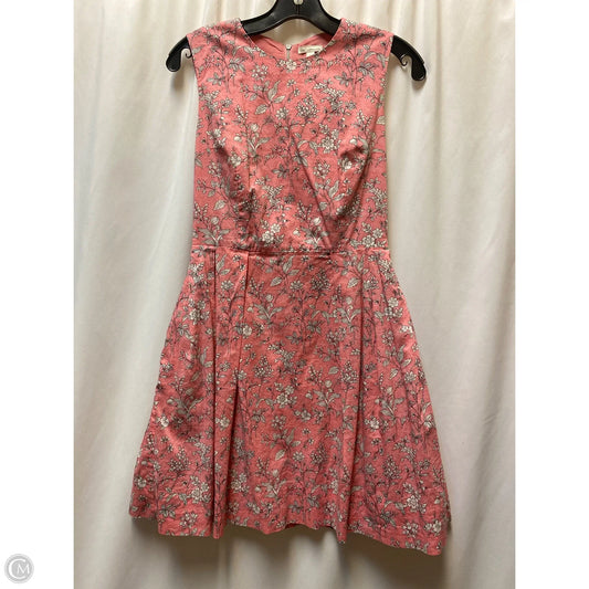Dress Casual Midi By Gap In Pink, Size: Xs