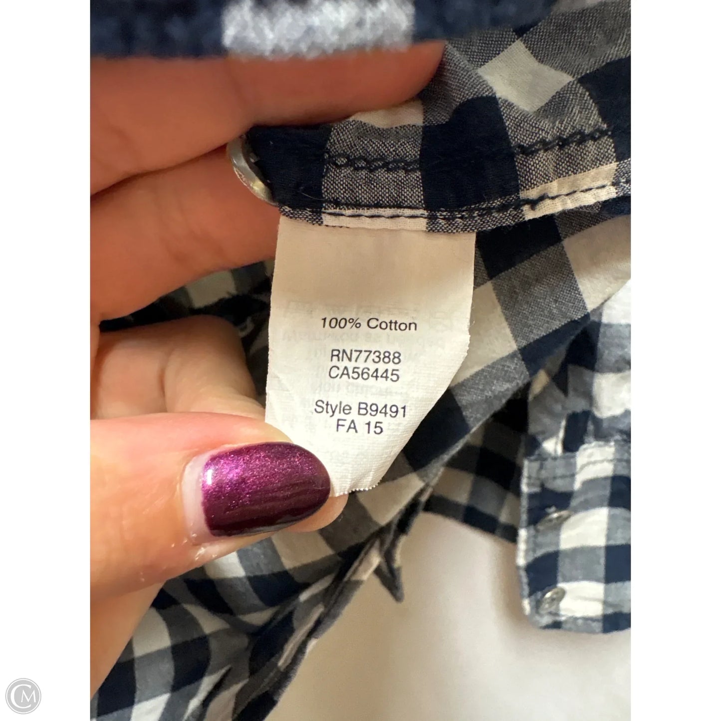 Top Long Sleeve By J. Crew In Blue, Size: Xs