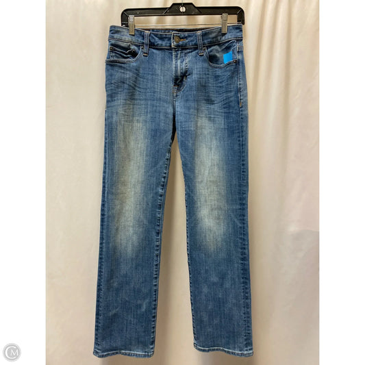 Jeans Straight By Coldwater Creek In Blue Denim, Size: 10