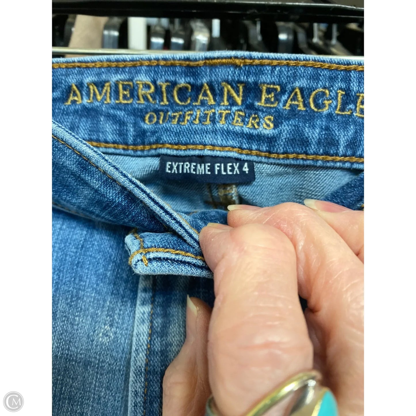 Jeans Straight By Coldwater Creek In Blue Denim, Size: 10