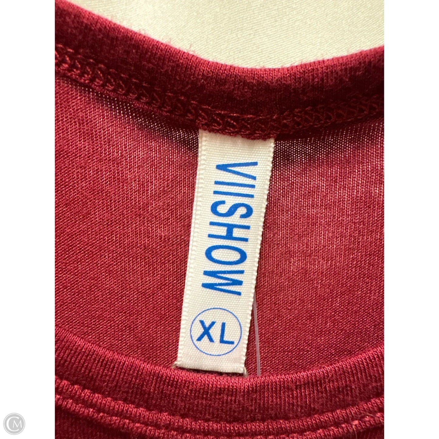 Dress Casual Maxi By Clothes Mentor In Maroon, Size: Xl