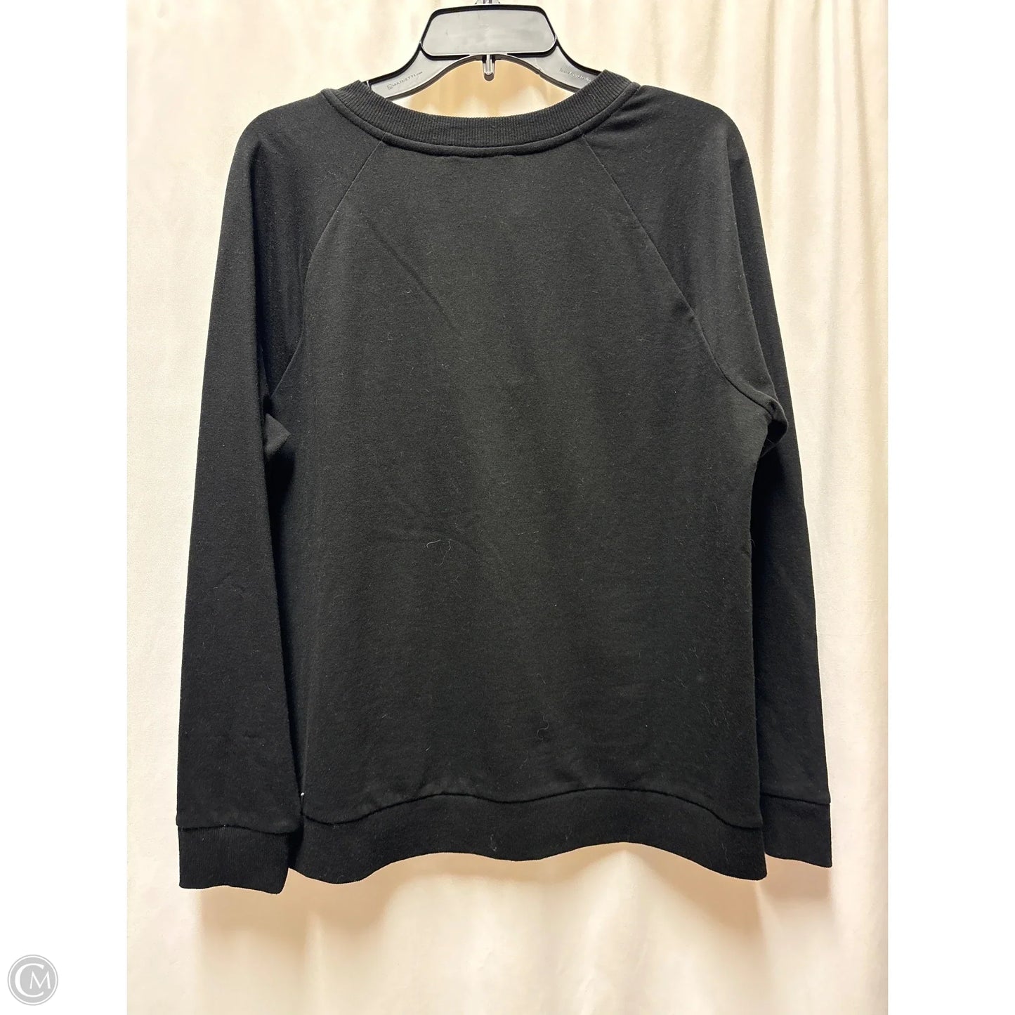 Sweatshirt Crewneck By Michael By Michael Kors In Black, Size: L