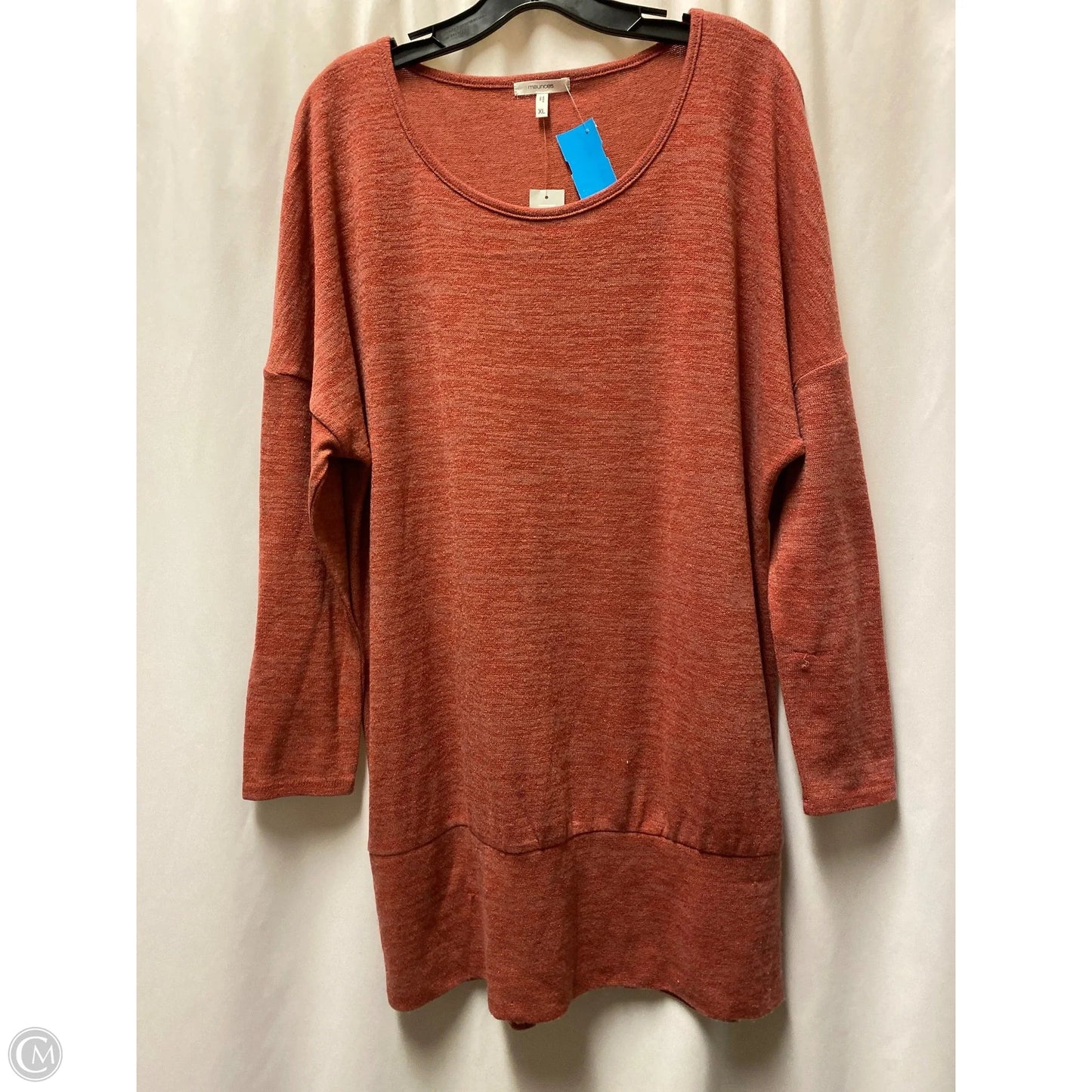 Dress Casual Midi By Maurices In Maroon, Size: Xl